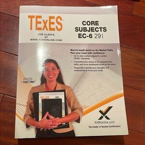 TExES Core Subjects EC-6 (291) Teacher exam Prep book texas